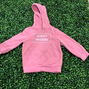 Okie Dokie Pink 'Always Awesome' Kids Hoodie